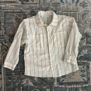 Zara Kids boys button-down shirt NWOT 4-5Y (4T)